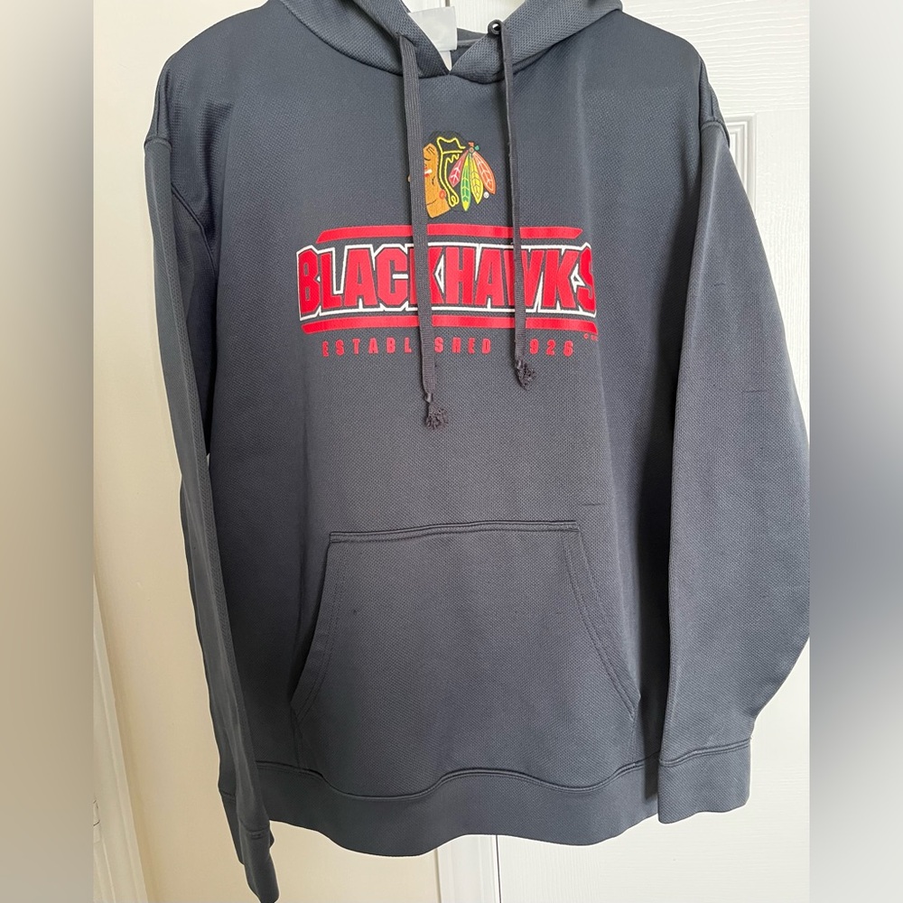 NHL Blackhawks Black Hoodie